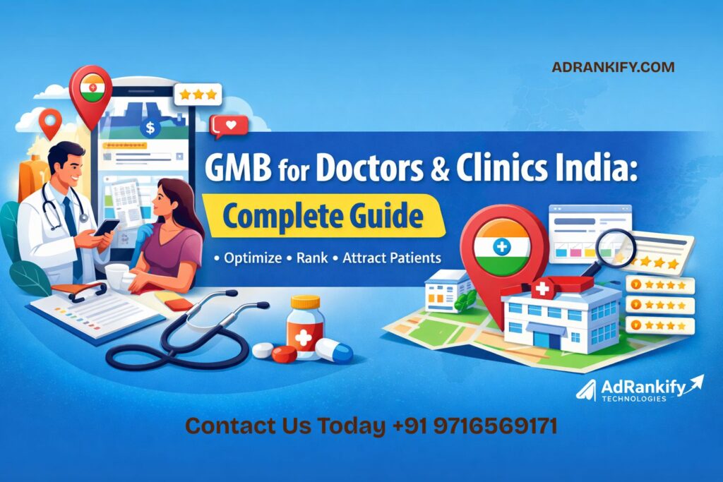 GMB for Doctors & Clinics India Complete Guide